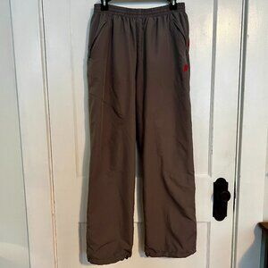 Prince Vintage Track Pants Sz XL – 90s Warm-Up Red Gray